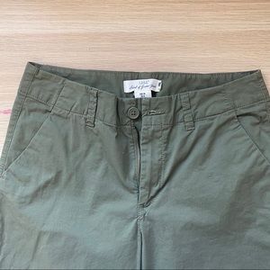 Olive cargo pants
